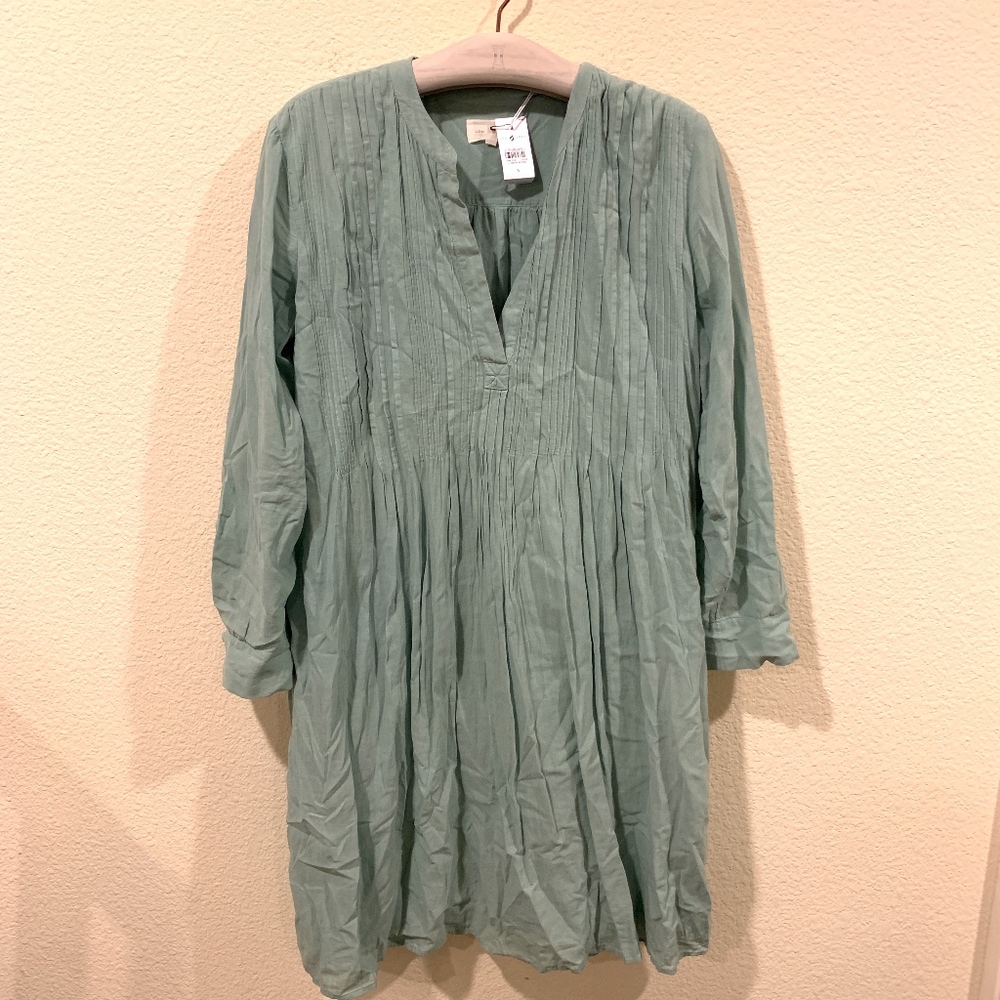 NWT Lou & Grey long sleeve shirt tunic dress